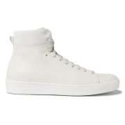 Mens White High Top Sneakers (5)