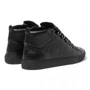 Womens All Black High Top Sneakers (4)