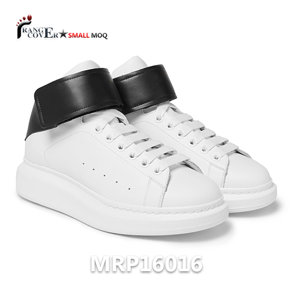 Leather High Top Sneakers (1)