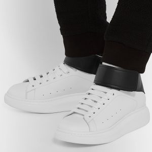 Leather High Top Sneakers (2)