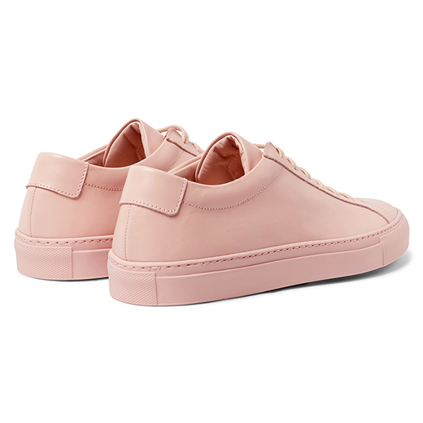 Leather Low Top Sneakers (4)