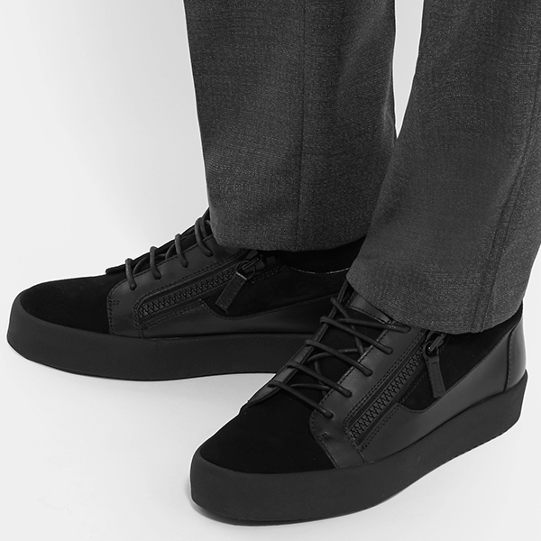 Black Low Top Sneakers (2)