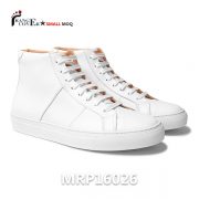 Men’s All White High Top Sneakers (1)