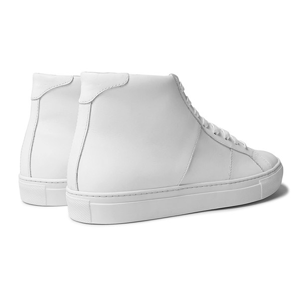 Men’s All White High Top Sneakers (5)