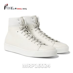 Mens White High Top Sneakers