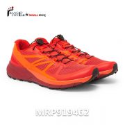 Custom Design Mesh Running Shoes made by Red Mesh, Seamless around upper in orange. Gripped rubber soles. Lace up. Customized logo on tounge.We can make any customized.