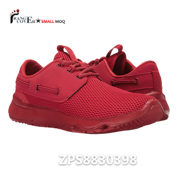 Custom Mesh Quick Dry Comfort Red Women Running Sneakers Shoes