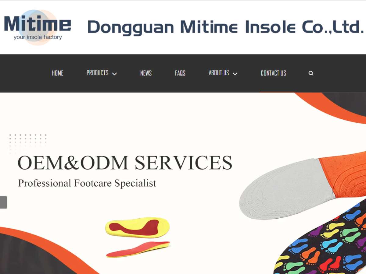Top 6 Insole Manufacturers In China | China Shoe Factory
